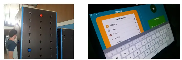 Zen-It exergame: reaction time gamified through a leaderbord.